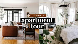 FULL APARTMENT TOUR (Renovated 1920’s Rental!) ✨ Easy DIY Ideas + Organization Tips!