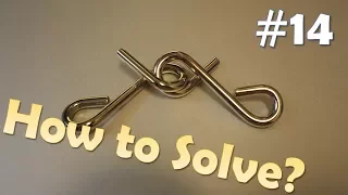 Can you solve this brain teaser? Metal puzzle solution - Part 14 - Swan Shape