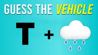 Can You Guess The Vehicle by Emoji? Emoji Quiz