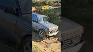 Suzuki Jimny vs Lada Niva vs Dacia Duster OFF-ROAD ⛰️ What could go wrong? 😅#shorts #carwow