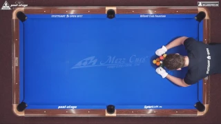 Stuttgart Open, Regio-Cup 2017, No. 05, Nic Woywodt vs. Eirik Sten, 10-Ball, Pool-Billard