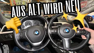 Aus ALT wird NEU ! Lenkrad und Sportautomatik nachrüsten