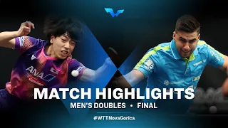 Highlights | Shunsuke T./Hiroto S. vs Darko J./Tomas P. | MD Final | WTT Contender Nova Gorica 2022
