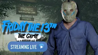 🔴A Long Night at Camp Blood! | Friday the 13th: The Game | Interactive Streamer