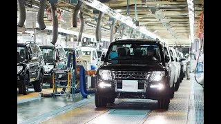 MITSUBISHI PLANT  Pajero and Delica D5 Factory tour