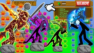 Stick War Legacy | Mode Update 999999 Point Max Levels FINAL BOSS So Insane | Stick War Legacy Fight