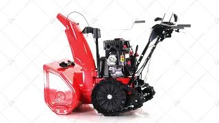 Снегоуборщик Ariens ST 28 DLET Deluxe RapidTrack гусеничный 3D обзор.