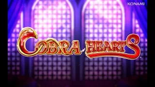 COBRA HEARTS | Official Slot Game Video | Konami Gaming, Inc.