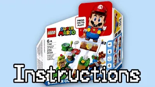 LEGO Super Mario Starter Course Set Instructions! 71360