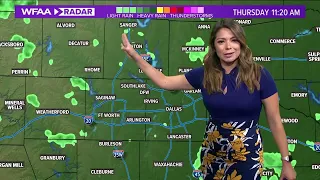 DFW weather: Widespread storms move out of North Texas Thursday, returns Friday morning