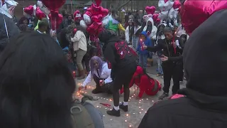 Vigil held for 30-year-old woman found dead inside Atlanta park