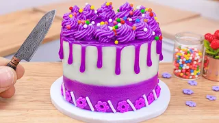 Yummy Chocolate Cake 🌈 1000+ Fancy Miniature Rainbow Chocolate Cake Decorating Recipes