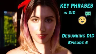 TERMINOLOGY AND LINGO: Key Words For Dissociative Identity Disorder | Debunking DID Ep: 6
