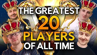 The 20 Greatest AoE2 Players of all Time - GOAT of AoE