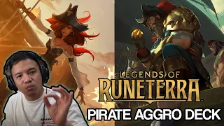 PIRATE AGGRO DECK !!! #LegendofRuneterra