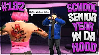 GTA 5 SCHOOL SENIOR YEAR IN DA HOOD 182 "POOKIE ABUSIVE GIRLFRIEND" 😠👊👫 (GTA 5 ROLEPLAY)