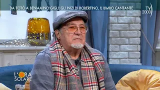 L'Ora Solare (TV2000) Robertino: "Con la mia voce negli anni sessanta ho incantato il mondo"