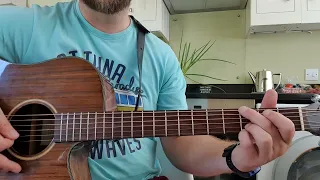 How to play RUNNING STAND STILL By U2