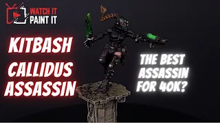 How to Kitbash a Callidus Assassin + Red Hair Tutorial