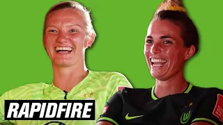 Die Folge mit Lachflash-Garantie 😂 | Rapidfire mit Alex Popp & Sandra Starke