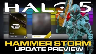 Halo 5: Guardians - HAMMER STORM UPDATE PREVIEW (Halo 5 News)