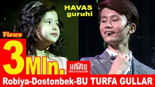 Bu turfa gullar-2016. HAVAS guruhi. Abdurauf Olimov qo'shig'i-Bolalar tilidan.