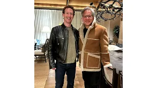 Mark Zuckerberg Meets With NVIDIA’s CEO Jensen Huang, Performing An Iconic Jersey Swap