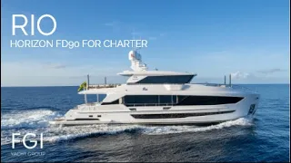 RIO Yacht for Charter - Horizon FD90 for Charter