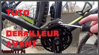 Réglage dérailleur avant vélo/VTT TUTO