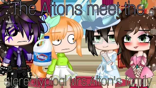 The Aftons meet Mrs.Afton's stereotypical family / FNAF / My AU / gacha_duvar / #aftonfamily #fnaf