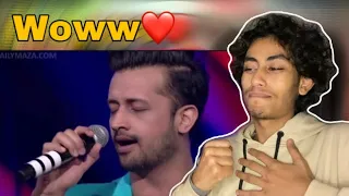 Atif Aslam's Heart Touching Performance Live at Star GIMA Awards 2015  REACTION #reaction