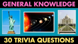 General knowledge quiz multiple choice🧠✅|30 Questions|