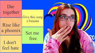 Eurovision 2023 All Songs Tier List