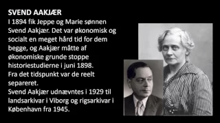 Jeppe Aakjær 150 år. Diasserie