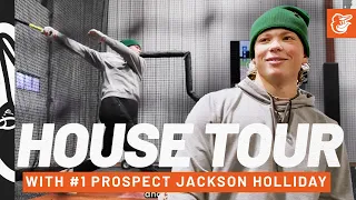 House Tour with #1 Prospect Jackson Holliday | Baltimore Orioles