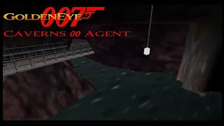 GoldenEye 007 N64 - Caverns - 00 Agent Tutorial #17