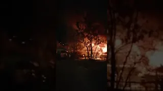 На Геофизической сгорел дом, погиб мужчина