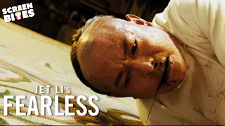 Fighting Whilst Poisoned | Jet Li's Fearless (2006) | Screen Bites