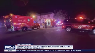 Teen killed, 3 others injured in Oakley house party shooting
