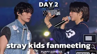 minsung moments at stray kids fanmeeting magic school day2