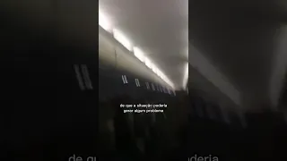 Passageiro que partiu do Chile rumo Paraguai gravou turbulência que o avião enfrentou em tempestade