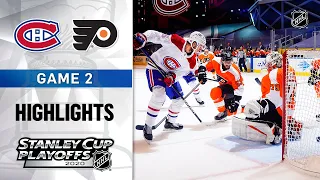 NHL Highlights | First Round, Gm2 Canadiens @ Flyers - Aug. 14, 2020