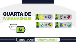 Assista Ao Vivo os Jogos do Paranaense 2023