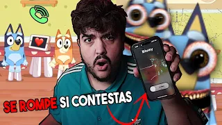 🔥 ... contesto a la APP de BLUEY el PERRO LOCO y ROMPE MI TELÉFONO