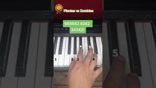 Plants vs Zombies piano tutorial