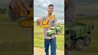 Rc excavator and rc truck Unboxing #rctruck