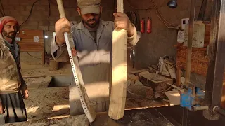 Amazing skills of making Cricket Bat
