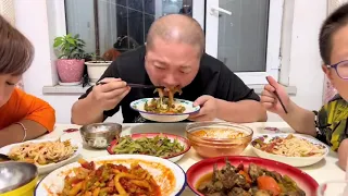 mukbang hakiki來岳母家搓一頓#簡簡單單又一餐 #記錄真實生活