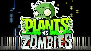 FULL Plants vs. Zombies Soundtracks Medley Piano Tutorial (Sheet Music + midi)