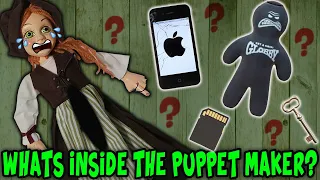 What's Inside The Puppet Maker! Cutting Open Marionette Puppet